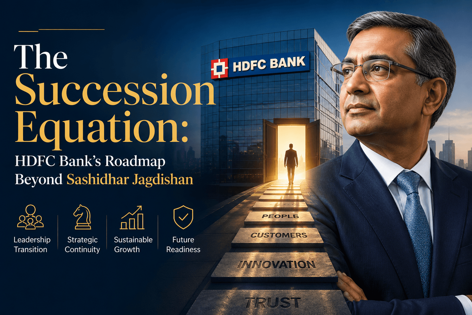The Succession Equation: HDFC Bank Prepares for Life After Sashidhar Jagdishan