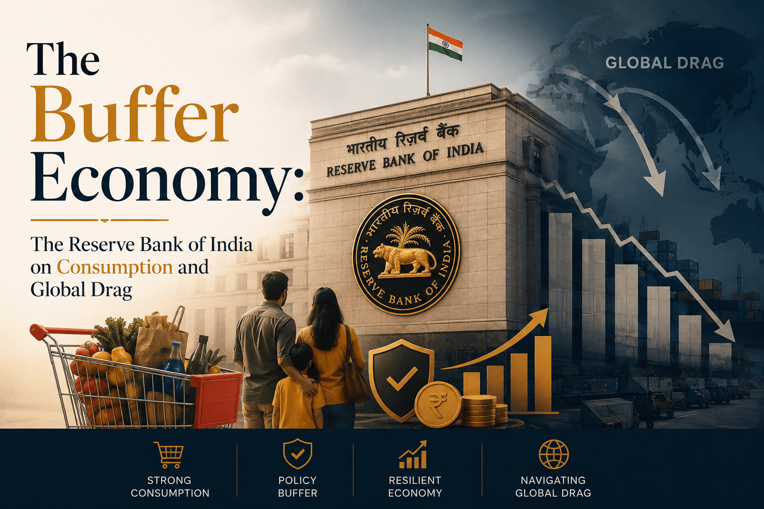 The Buffer Economy: The Reserve Bank of India on Consumption and Global Drag